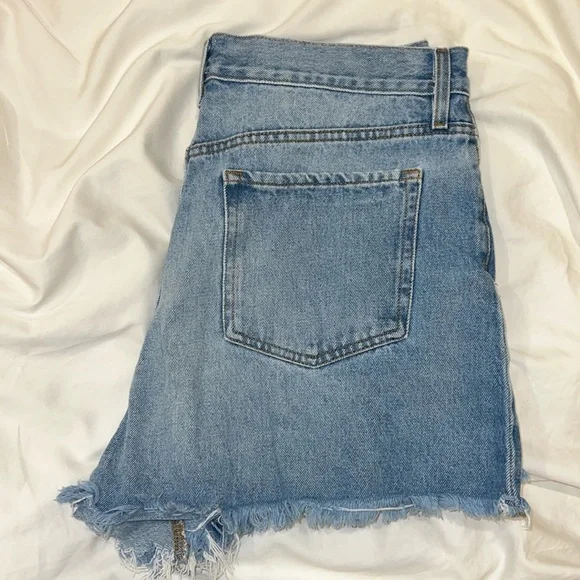 High Waisted Denim shorts - Picture 2 of 4